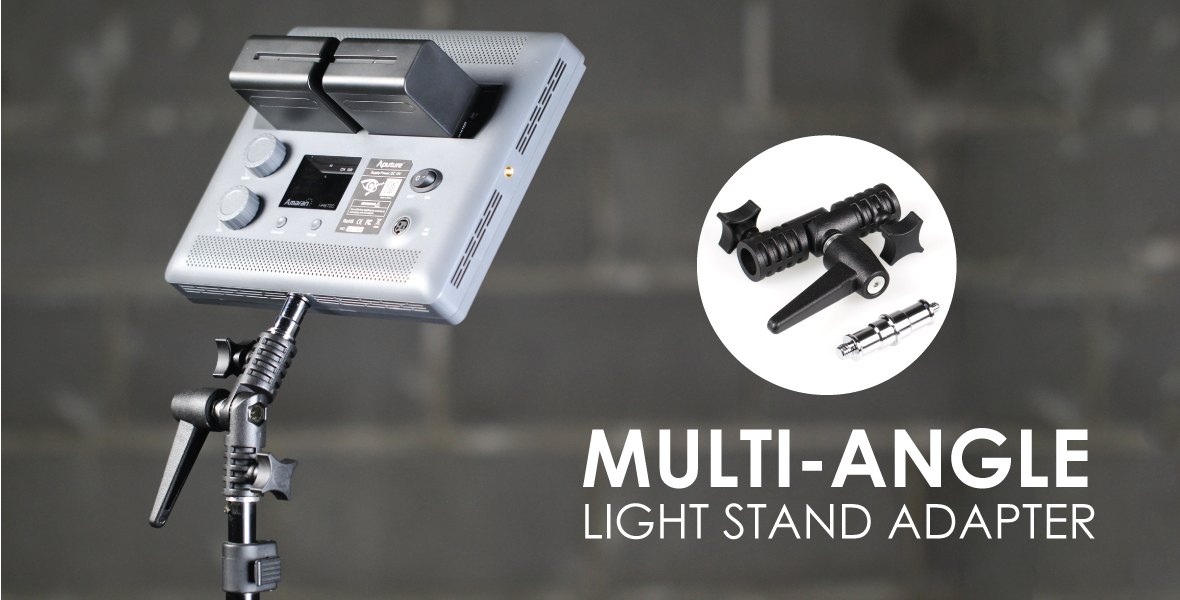 Multi-Angle Light Stand Adapter